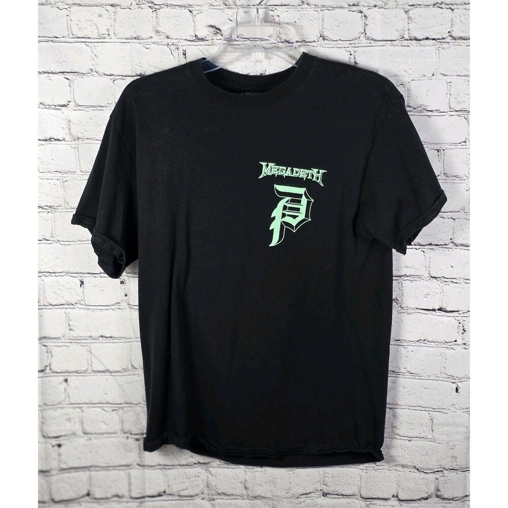 Primitive Megadeath Men's Medium Black Graphics SS T-shirt